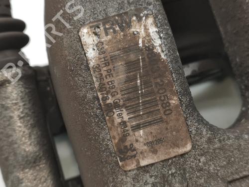 Left rear brake caliper CITROËN BERLINGO MULTISPACE (B9) 1.6 BlueHDi 100 | BP28988912M107