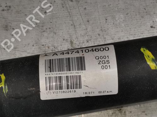 Driveshaft MERCEDES-BENZ VITO Bus (W639) 113 CDI (639.701, 639.703, 639.705) | BP28996812M37 