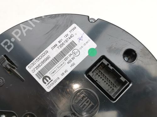 Instrument cluster FIAT 500 (312_) 1.2 (312AXA1A) | BP28996116C47 
