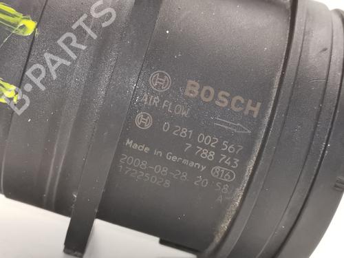 Mass air flow sensor BMW 1 (E87) 118 d | BP28998094M95