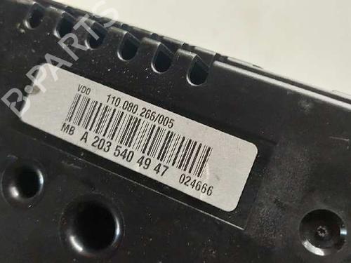 Instrument cluster MERCEDES-BENZ C-CLASS (W203) | BP28993686C47