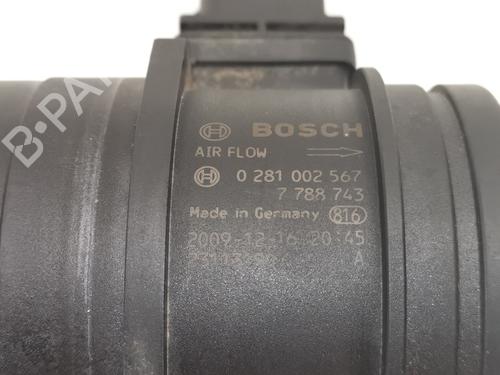 Mass air flow sensor BMW 1 (E87) 118 d | BP28998025M95