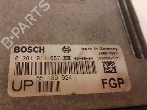 Engine control unit (ECU) OPEL ASTRA H (A04)  | BP28995073M57 