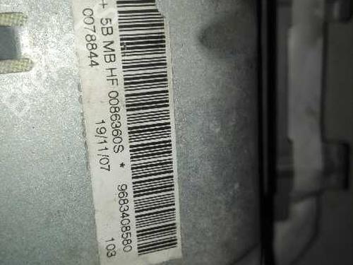 Passenger airbag PEUGEOT 207 CC (WD_)  | BP28998383C10 