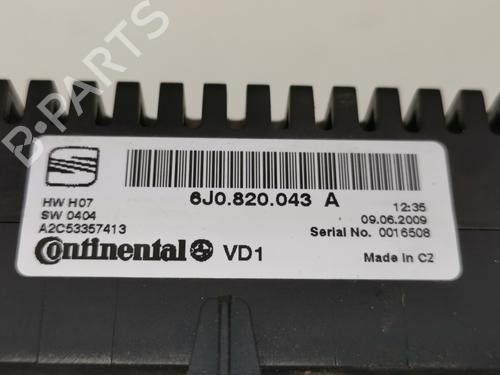 Climate control SEAT IBIZA IV (6J5, 6P1)  | BP28986557I5 
