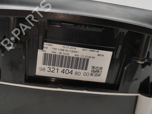 Instrument cluster CITROËN C3 III (SX) 1.5 BlueHDi 100 (SXYHYP, SXYHTU) | BP39441620C47 - Image 2