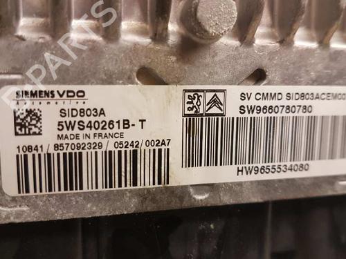 Engine control unit (ECU) PEUGEOT 407 (6D_) 2.0 (6DRFNB, 6DRFNE) | BP28990667M57