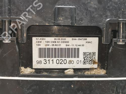 Instrument cluster TOYOTA PROACE CITY Box Body/MPV (BPZ_)  | BP29289731C47 