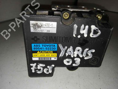 ABS Bremseaggregat TOYOTA YARIS (_P1_) 1.4 D-4D (NLP10_, NLP10R) (75 hp) 28992436