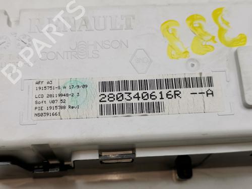 Display monitor RENAULT MEGANE III Hatchback (BZ0/1_, B3_) 1.5 dCi (BZ09, BZ0D, BZ1W, BZ29, BZ14) | BP28986770C48 