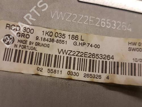 Bilradio VW GOLF V (1K1)  | BP28984818E6 