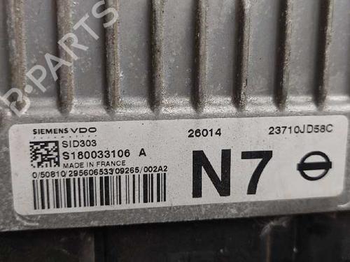 Engine control unit (ECU) NISSAN QASHQAI I (J10, NJ10)  | BP28998440M57 