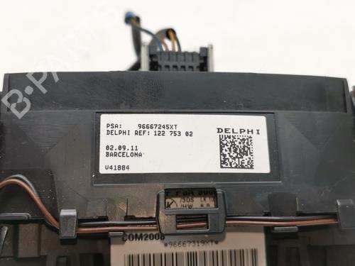 Headlight switch PEUGEOT 3008 I MPV (0U_)  | BP30000265I24 