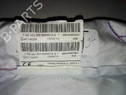 Left curtain airbag PEUGEOT 208 I (CA_, CC_)  | BP28998425C11 