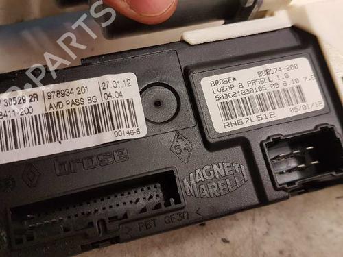 Front right window mechanism RENAULT LAGUNA III (BT0/1) 1.5 dCi (BT00, BT0A, BT0T, BT1J) | BP28999140C23 