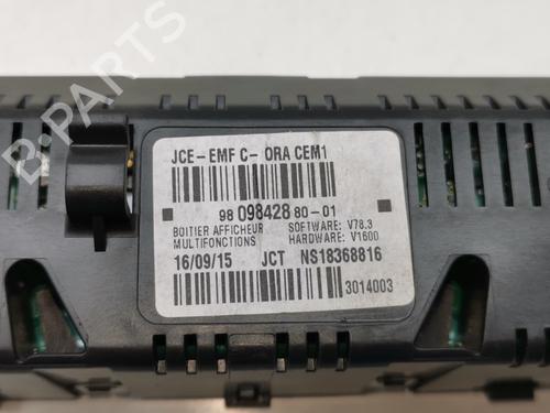 Display CITROËN BERLINGO MULTISPACE (B9) 1.6 HDi 90 4x4 | BP30886876C48