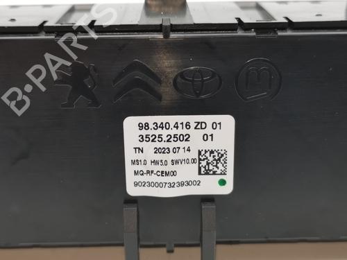 Climate control PEUGEOT PARTNER Box Body/MPV (K9)  | BP29289463I5 