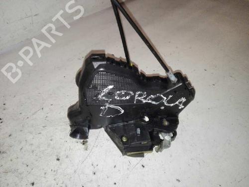 Høyre foran lås TOYOTA COROLLA (_E12_) 2.0 D-4D (CDE120R, CDE120L_) (110 hp) 28984826