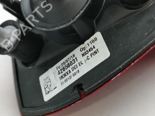 Right mirror OPEL MOKKA / MOKKA X (J13)  | BP29715676C27 