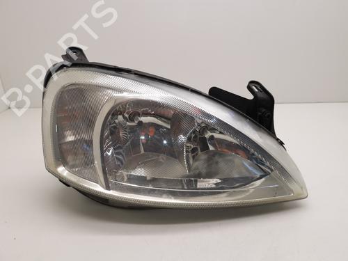 Højre forlygte OPEL CORSA C (X01) [2000-2009]  28982558