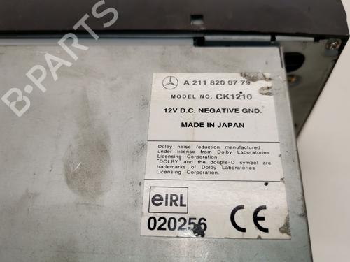 Radio MERCEDES-BENZ E-CLASS (W211) E 220 CDI (211.006) | BP28993895E6 