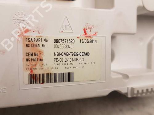 Instrument cluster PEUGEOT 308 II (LB_, LP_, LW_, LH_, L3_)  | BP28995172C47 