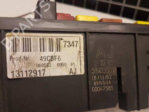 Fuse box OPEL VECTRA C (Z02) 2.0 DTI 16V (F69) | BP28987660E1