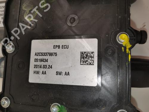 Electric handbrake PEUGEOT 3008 I MPV (0U_) 1.6 HDi | BP28996199E5 