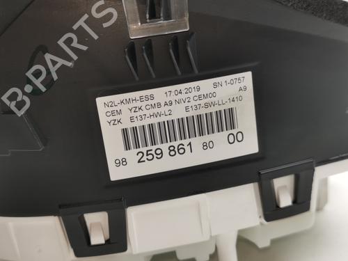 Instrument cluster PEUGEOT 2008 I (CU_)  | BP28989808C47