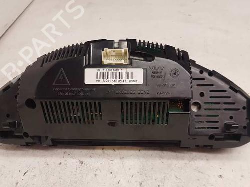 Instrument cluster MERCEDES-BENZ E-CLASS (W211) E 270 CDI (211.016) | BP28994736C47 