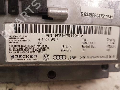 Display monitor AUDI A6 C6 (4F2) | BP28993676C48