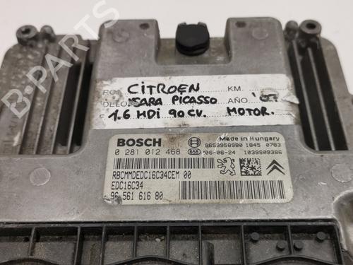 Engine control unit (ECU) CITROËN XSARA PICASSO (N68) 1.6 HDi | BP28989260M57