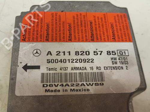 Airbag module MERCEDES-BENZ E-CLASS (W211) E 270 CDI (211.016) | BP28993061M53 
