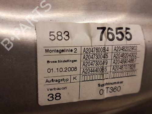 Rear right window mechanism MERCEDES-BENZ C-CLASS (W204)  | BP28986817C25 