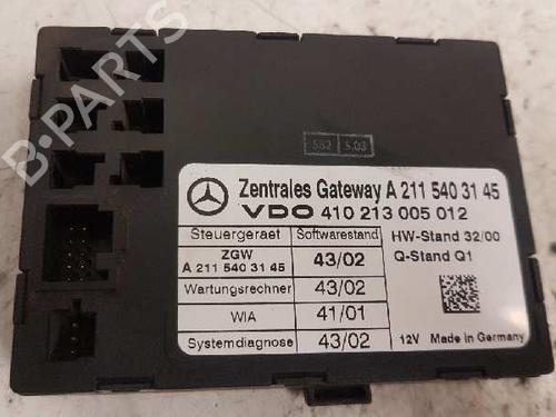 Module électronique MERCEDES-BENZ E-CLASS (W211) E 320 CDI (211.026) (204 hp) 28986202