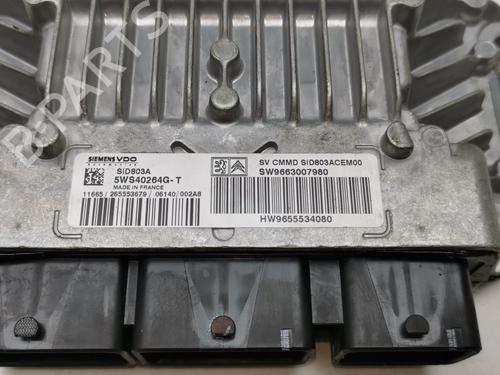 Engine control unit (ECU) PEUGEOT 407 (6D_) | BP34735902M57 - Image 4