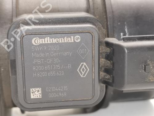 Mass air flow sensor RENAULT KANGOO / GRAND KANGOO II (KW0/1_) 1.5 dCi 90 (KW05, KW08, KW0G, KW11) | BP28981600M95 