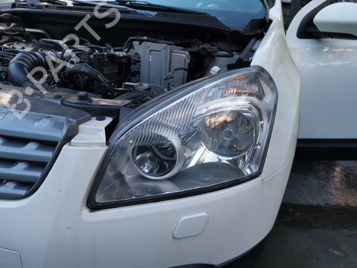 Used Left headlight NISSAN QASHQAI I (J10, NJ10) 2.0 dCi (150 hp) 28996342