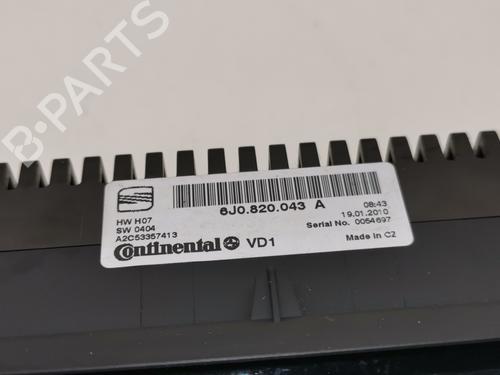 Climate control SEAT IBIZA IV (6J5, 6P1)  | BP28986562I5 