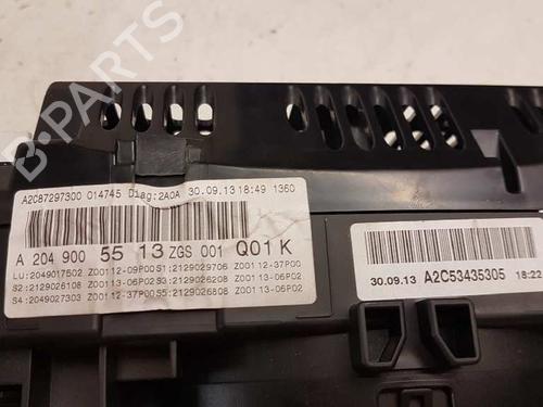 Instrument cluster MERCEDES-BENZ C-CLASS (W204)  | BP28995382C47 