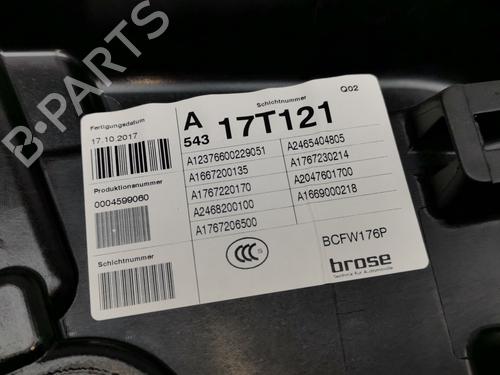 Front left window mechanism MERCEDES-BENZ A-CLASS (W176) A 200 CDI / d (176.008) | BP35792452C22 - Image 2