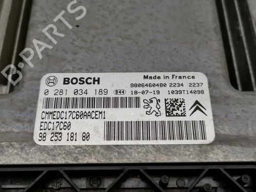 Engine control unit (ECU) PEUGEOT PARTNER Box Body/MPV (K9)  | BP29489171M57 