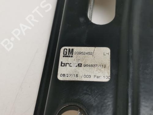Front left window mechanism OPEL INSIGNIA A (G09) | BP37446221C22 - Image 2