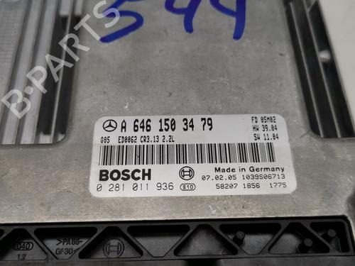 Engine control unit (ECU) MERCEDES-BENZ C-CLASS Coupe (CL203) C 220 CDI (203.708) | BP29533768M57