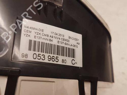 Instrument cluster PEUGEOT 2008 I (CU_)  | BP28991476C47 