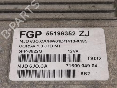 Engine control unit (ECU) OPEL CORSA C (X01)  | BP28990223M57 