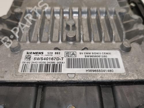 Engine control unit (ECU) PEUGEOT 407 (6D_) 2.0 (6DRFNB, 6DRFNE) | BP28989896M57 