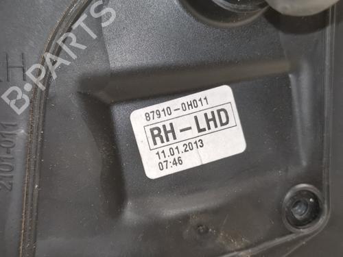 Right mirror PEUGEOT 107 (PM_, PN_) 1.0 | BP28982881C27 