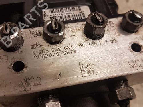 ABS pump PEUGEOT 5008 (0U_, 0E_) 2.0 HDi 150 / BlueHDi 150 | BP28994780M43 