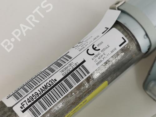 Left curtain airbag MITSUBISHI OUTLANDER III (GG_W, GF_W, ZJ, ZL, ZK) 2.0 4WD (GF7W) | BP28993994C11 